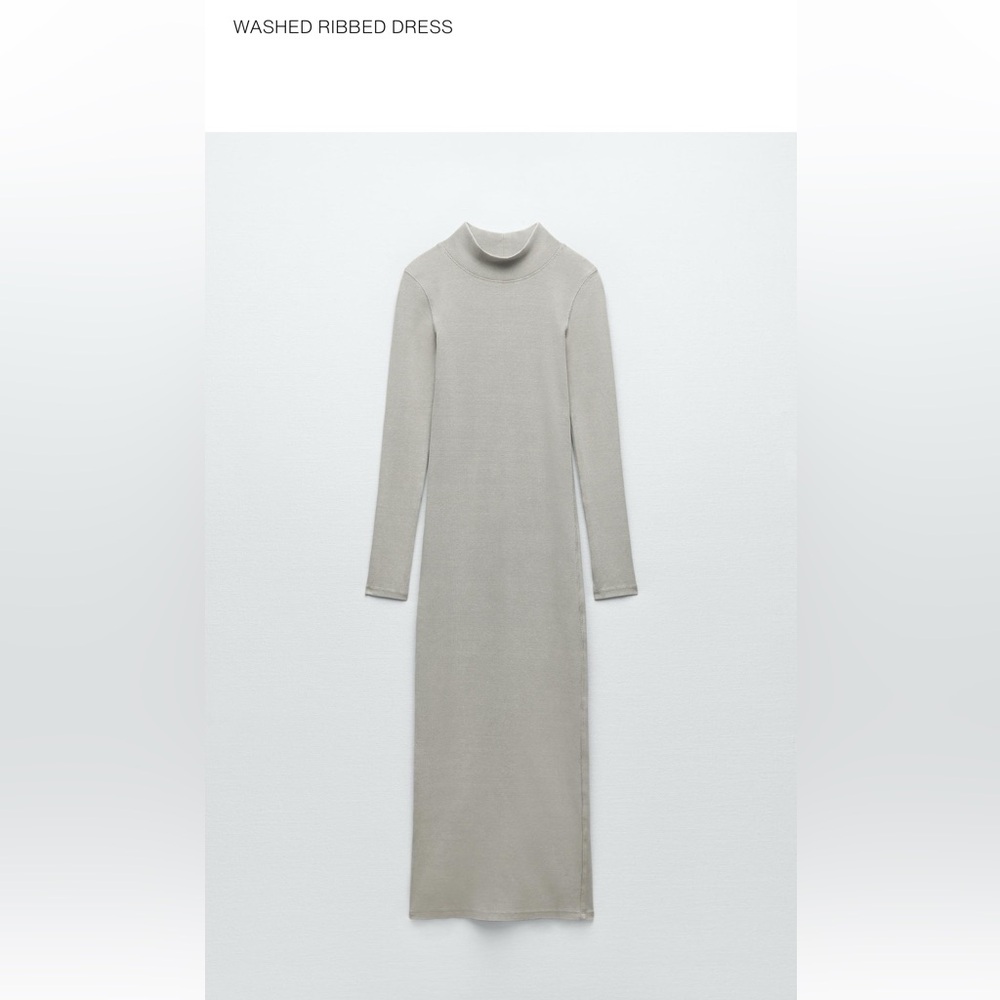 Zara Gray Maxi Dress